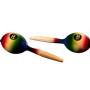 Meinl MWM1MC Multi Color Pair Wood Marakas