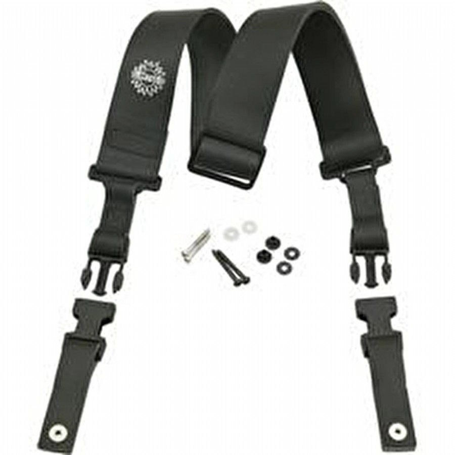 DiMarzio DD2420BK Italian Leather Kilitli Gitar Askısı