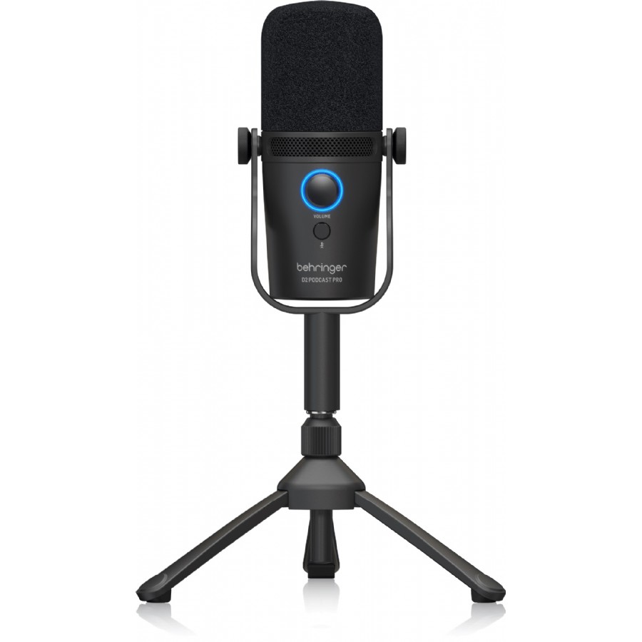 Behringer D2 Podcast Pro Large-diaphragm Dynamic USB Mic Dinamik USB Mikrofon