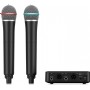 Behringer ULM302MIC Wireless Dual Handheld Microphone System Telsiz Mikrofon Sistemi (Wireless-Kablosuz)