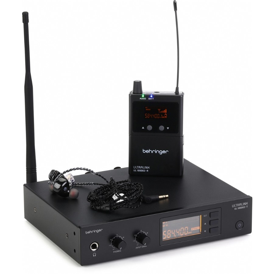 Behringer UL1000G2 High-performance UHF Wireless In-ear Monitoring System Kablosuz Kulakiçi Monitör Sistemi