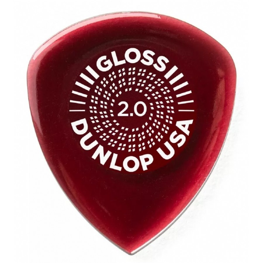 Jim Dunlop 550R20 Flow Gloss Pick 2.00 mm - 12 adet Pena