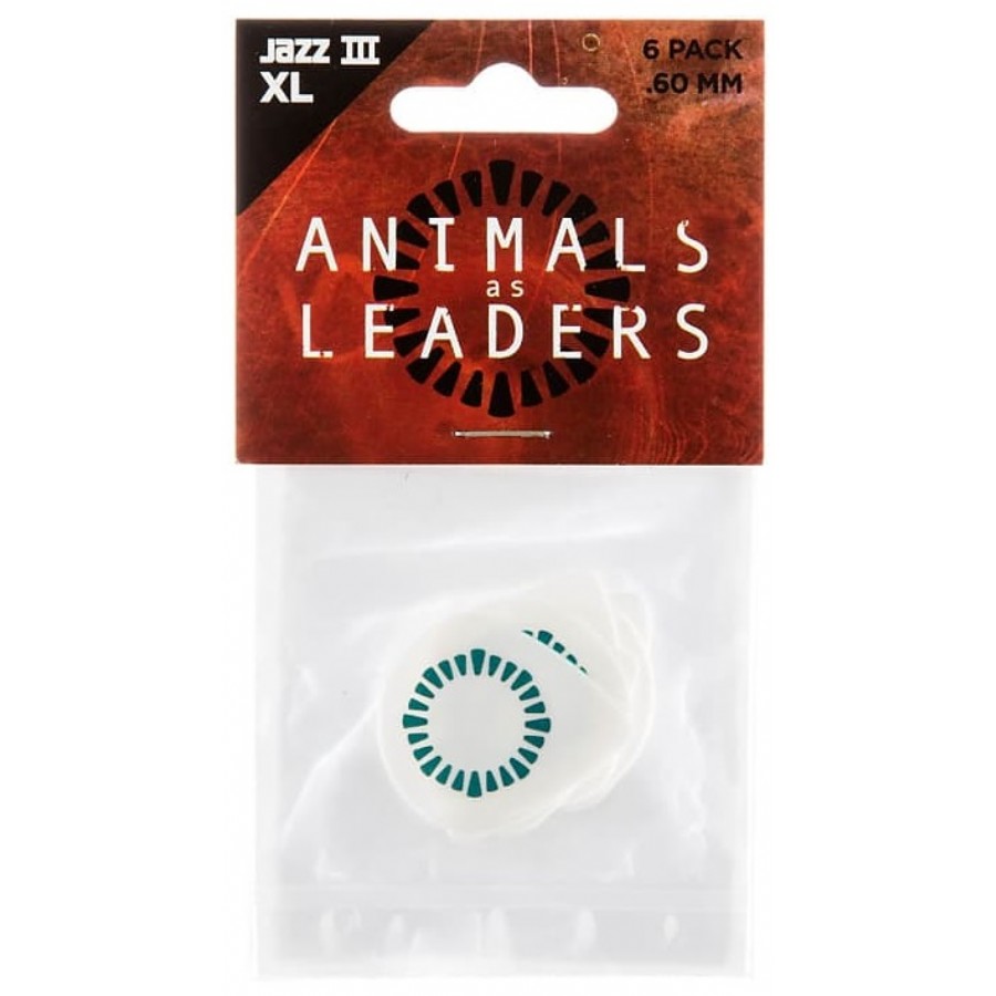 Jim Dunlop AALP03 Tosin Abasi Tortex Jazz III Xl Pick 0.60 mm 6lı Pena