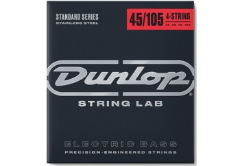 Jim Dunlop DBS45105 Standard Series Stainless Steel Bass Strings Takım Tel - Bas Gitar Teli 045-105