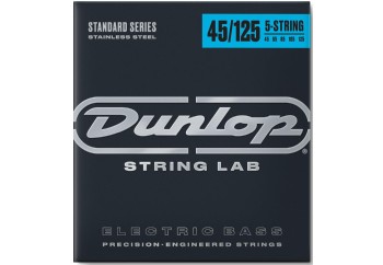 Jim Dunlop DBS45125 Standard Series Stainless Steel Bass Strings Takım Tel - 5 Telli Bas Gitar Teli 045-125