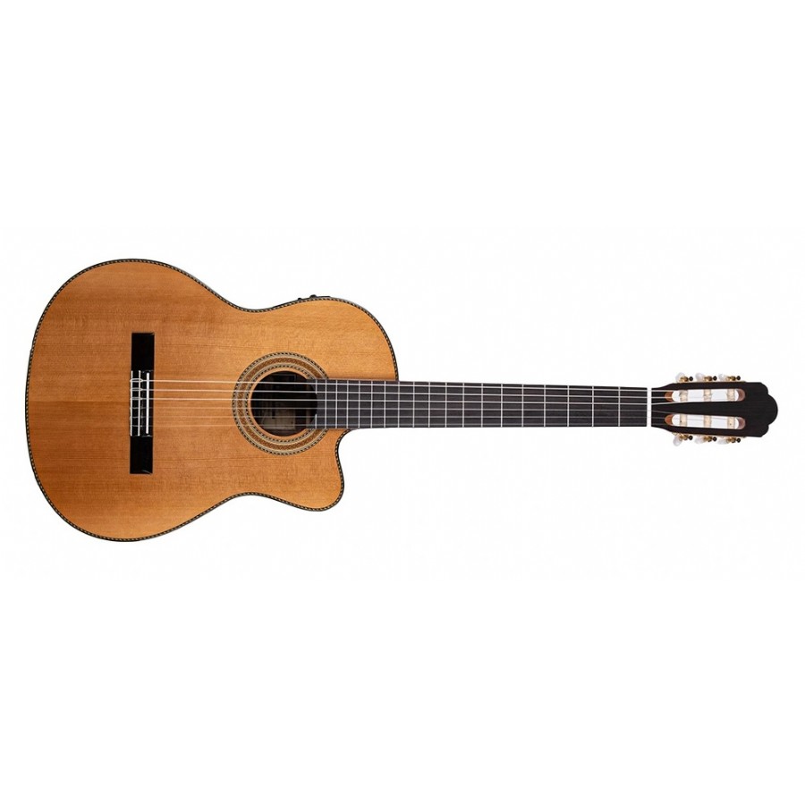 Barcelona Armonia CEQ Natural Elektro Klasik Gitar