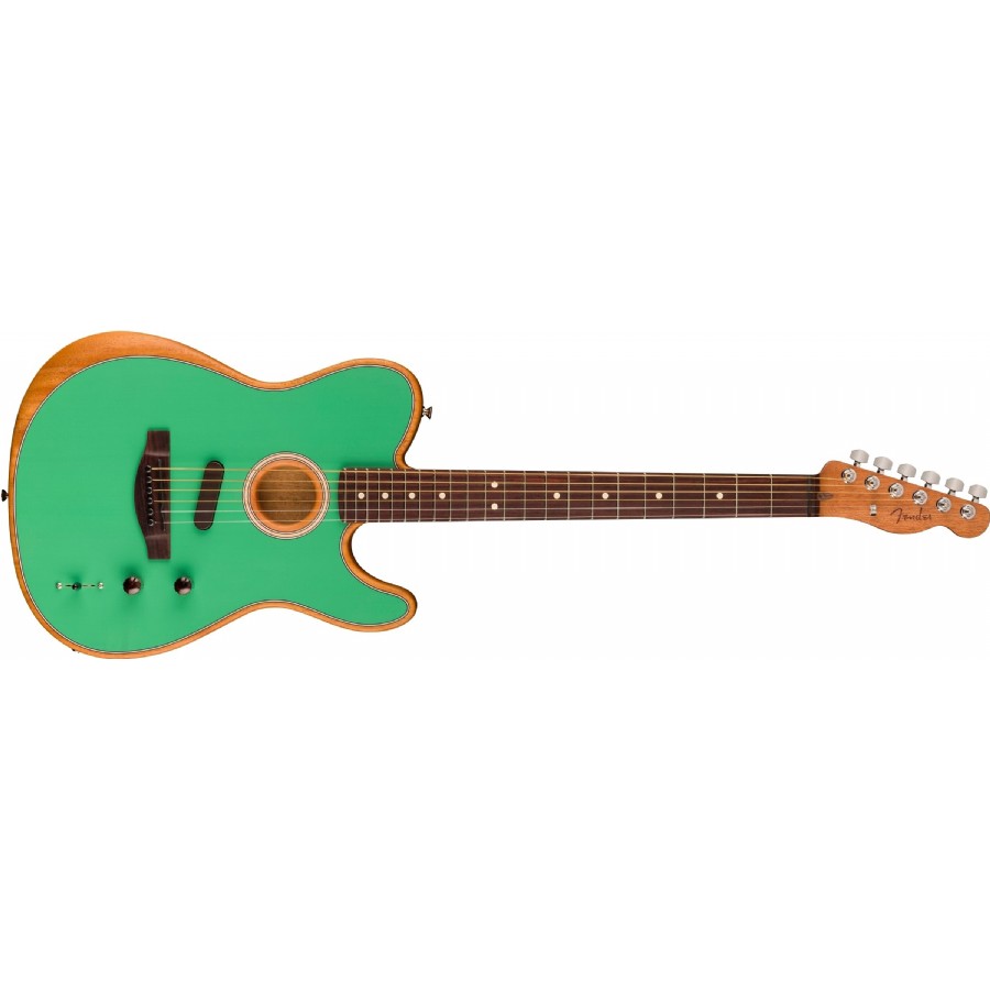 Fender Limited Edition Acoustasonic Player Telecaster Sea Foam Green Elektro Akustik Gitar