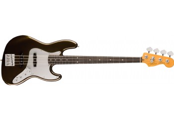 Fender American Ultra II Jazz Bass Texas Tea - Ebony -  Bas Gitar