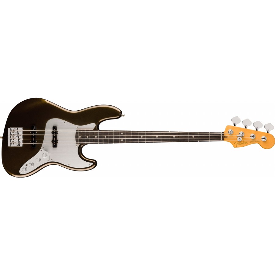 Fender American Ultra II Jazz Bass Texas Tea - Ebony Bas Gitar