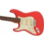 Fender American Vintage II 1961 Stratocaster Left-Hand Fiesta Red - Slab Rosewood Solak Elektro Gitar