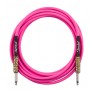 Fender Joe Strummer Instrument Cable, Pink Leopard Enstrüman Kablosu (4 metre)