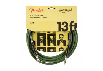 Fender Joe Strummer Pro Instrument Cable, Drab Green -  Enstrüman Kablosu (4 metre)