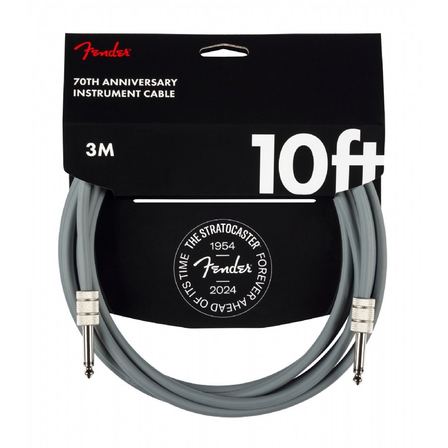 Fender 70th Anniversary Instrument Cable Enstrüman Kablosu (3 metre)