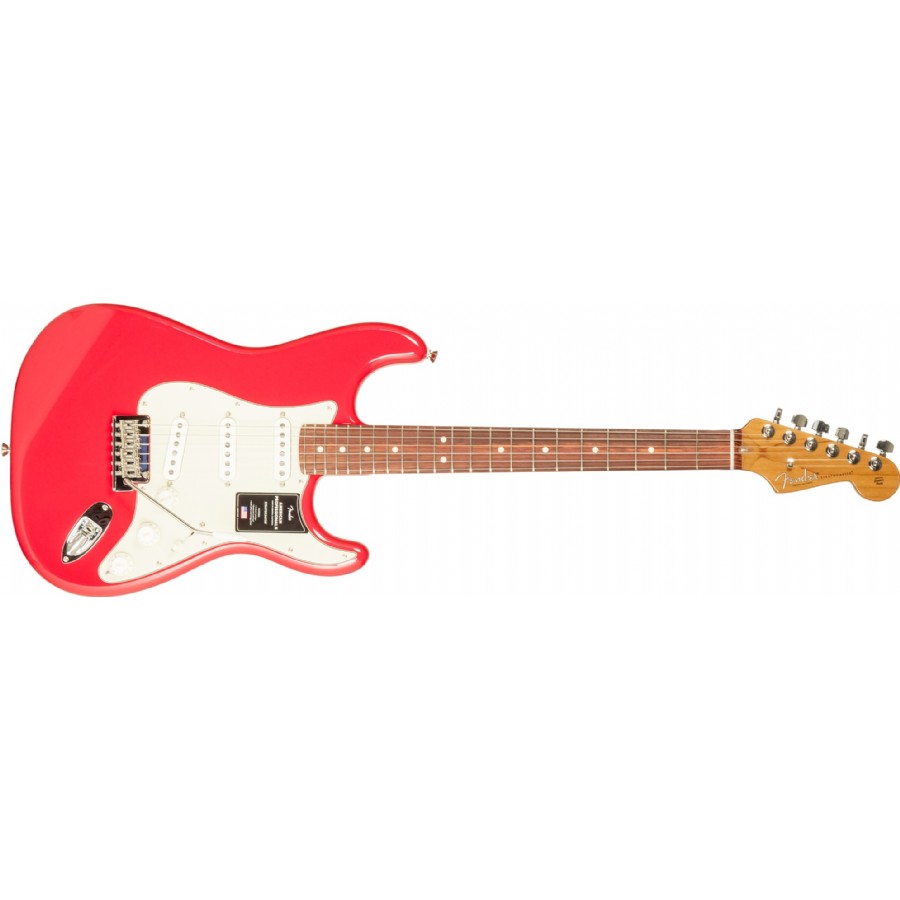 Fender Limited Edition American Professional II Stratocaster Fiesta Red - Rosewood Elektro Gitar