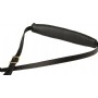 Fender Mustang Leather Saddle Straps - Long Black Gitar Askısı