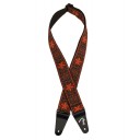 Fender Pasadena Woven Straps Orange Wallflower