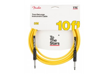 Fender Tom DeLonge To The Stars Instrument Cable Graffiti Yellow -  Enstrüman Kablosu (3 metre)