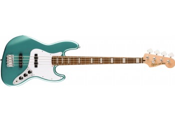 Squier Affinity Series Active Jazz Bass Mystic Sea Foam Green - Indian Laurel -  Bas Gitar