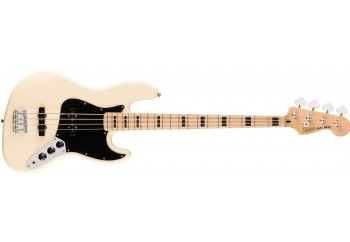 Squier Affinity Series Active Jazz Bass Olympic White - Maple -  Bas Gitar