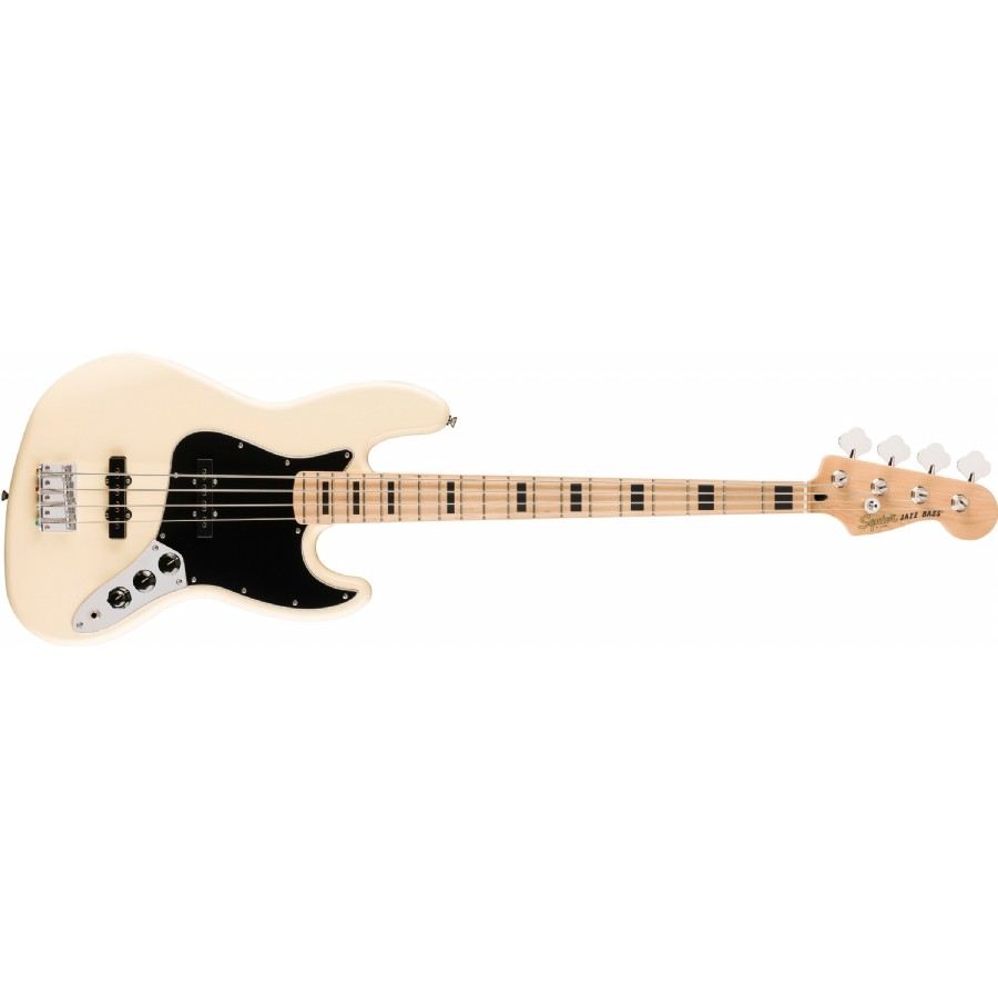 Squier Affinity Series Active Jazz Bass Olympic White - Maple Bas Gitar