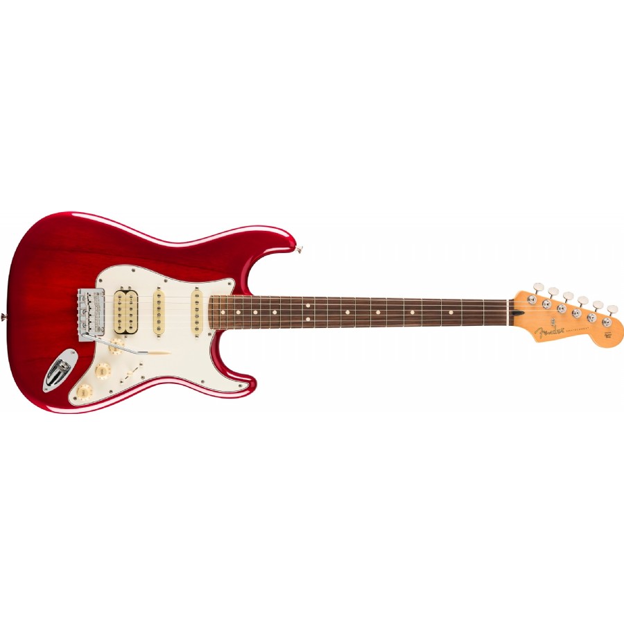 Fender Player II Stratocaster HSS Transparent Cherry Burst (Chambered) - Slab Rosewood Elektro Gitar