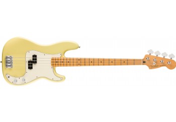 Fender Player II Precision Bass Hialeah Yellow - Maple -  Bas Gitar