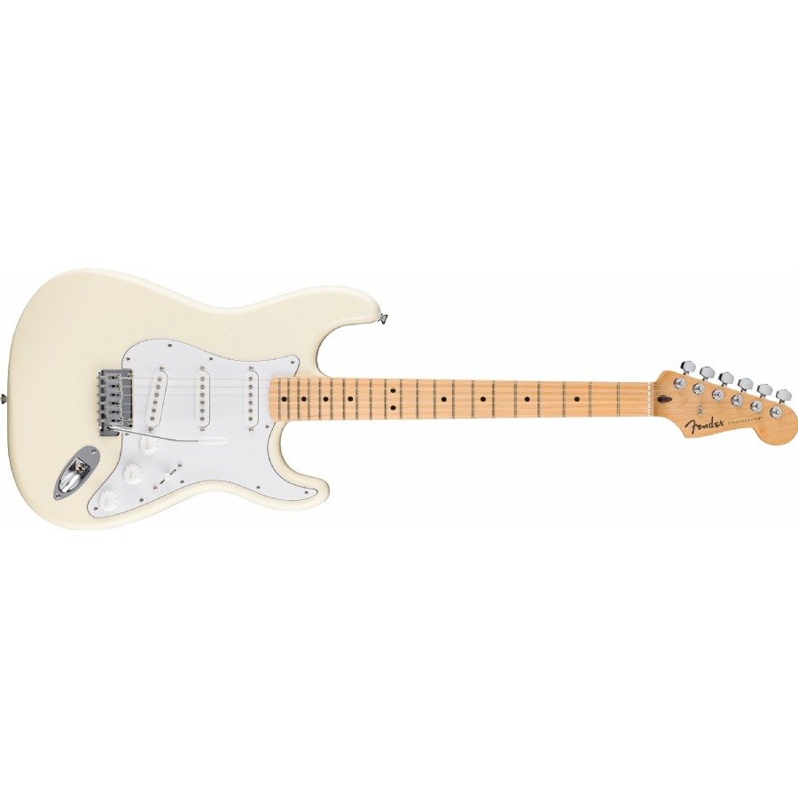 Fender Standard Stratocaster Olympic White - Maple Elektro Gitar