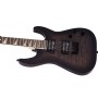 Jackson JS Series Dinky Arch Top JS32Q DKA HT Transparent Purple Burst - Amaranth Elektro Gitar