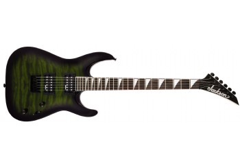 Jackson JS Series Dinky Arch Top JS32Q DKA HT Transparent Green Burst - Amaranth -  Elektro Gitar