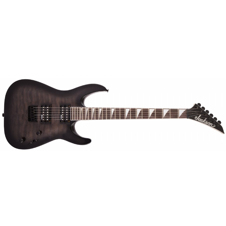 Jackson JS Series Dinky Arch Top JS32Q DKA HT Transparent Black Burst - Amaranth Elektro Gitar