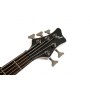 Jackson JS Series Spectra Bass JS3V Walnut Stain - Laurel 5 Telli Bas Gitar