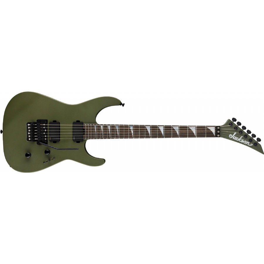 Jackson American Series Soloist SL2MG Matte Army Drab - Ebony Elektro Gitar