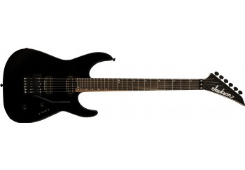 Jackson American Series Virtuoso Satin Black - Streaked Ebony -  Elektro Gitar