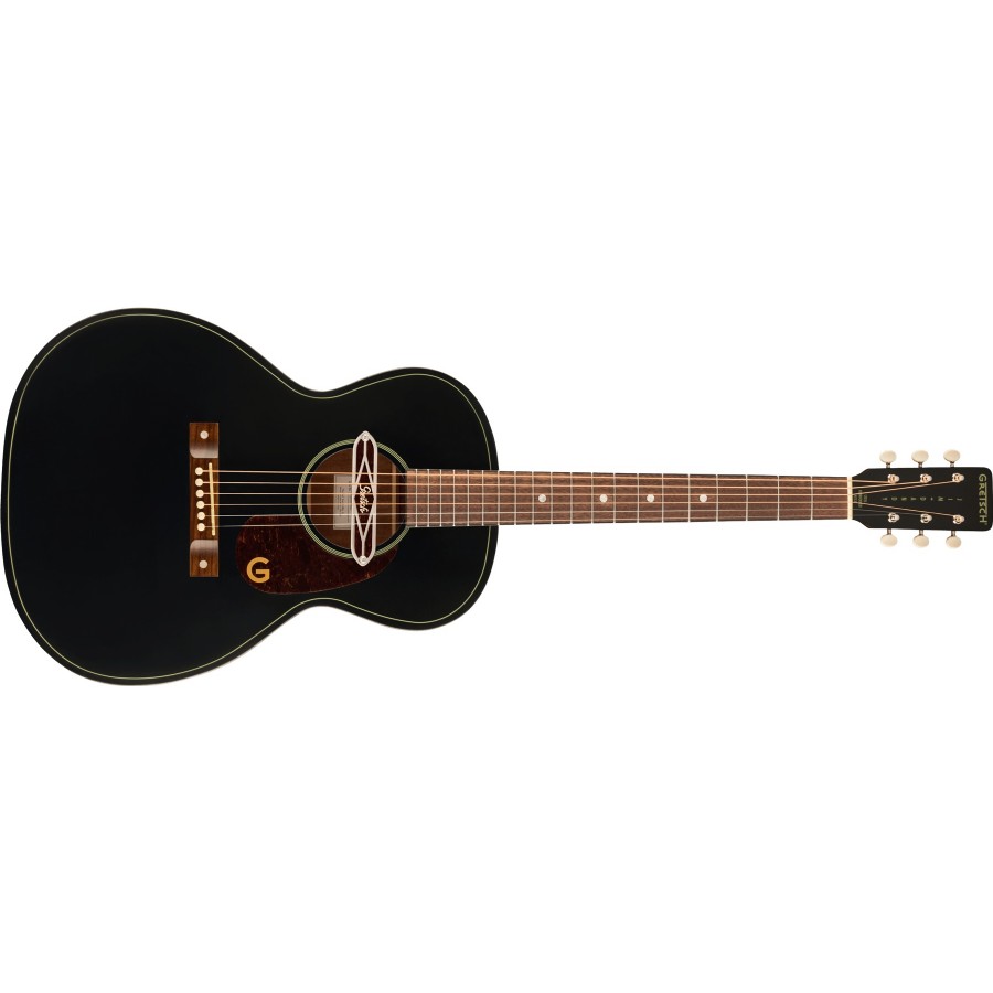 Gretsch Jim Dandy Deltoluxe Concert Black Top Elektro Akustik Gitar