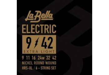 La Bella HRS-XL Extra Light Takım Tel - Elektro Gitar Teli 009 - 042