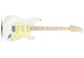 Donner DST-600 Flat White - Maple - Elektro Gitar