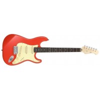 Donner DST-600 Fiesta Red - Rosewood