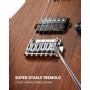 Donner DST-700 with HH Natural - Rosewood Elektro Gitar