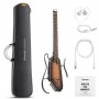 Donner Hush-i Pro Sunburst Silent Gitar