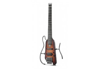 Donner HUSH-X Headless Traveller Sunburst - Silent Gitar
