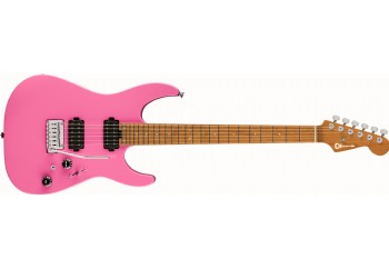 Charvel Pro-Mod DK24 HH 2PT CM Bubblegum Pink - Elektro Gitar