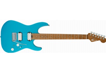 Charvel Pro-Mod DK24 HH 2PT CM Matte Blue Frost - Elektro Gitar