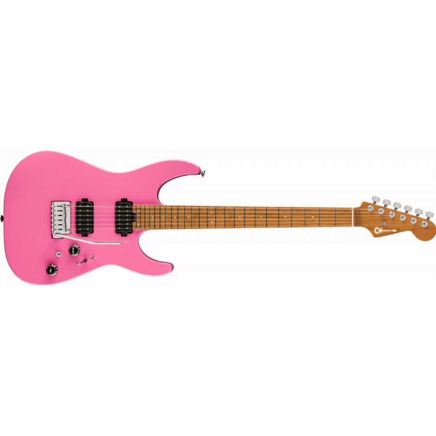 Charvel Pro-Mod DK24 HH 2PT CM Bubblegum Pink Elektro Gitar