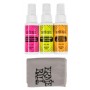 Ernie Ball P04225 3 lü Cila Seti ve Microfiber Temizlik Bezi Gitar Temizlik Ve Bakım Ürünü