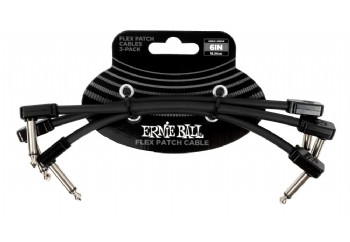 Ernie Ball P06444 Flex Patch Cable - 3'lü Pedal Ara Kablosu (15 cm)