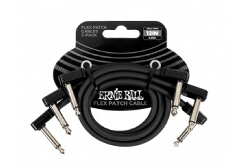 Ernie Ball P06445 Flex Patch Cables - 3' lü Enstrüman Kablosu (30cm)