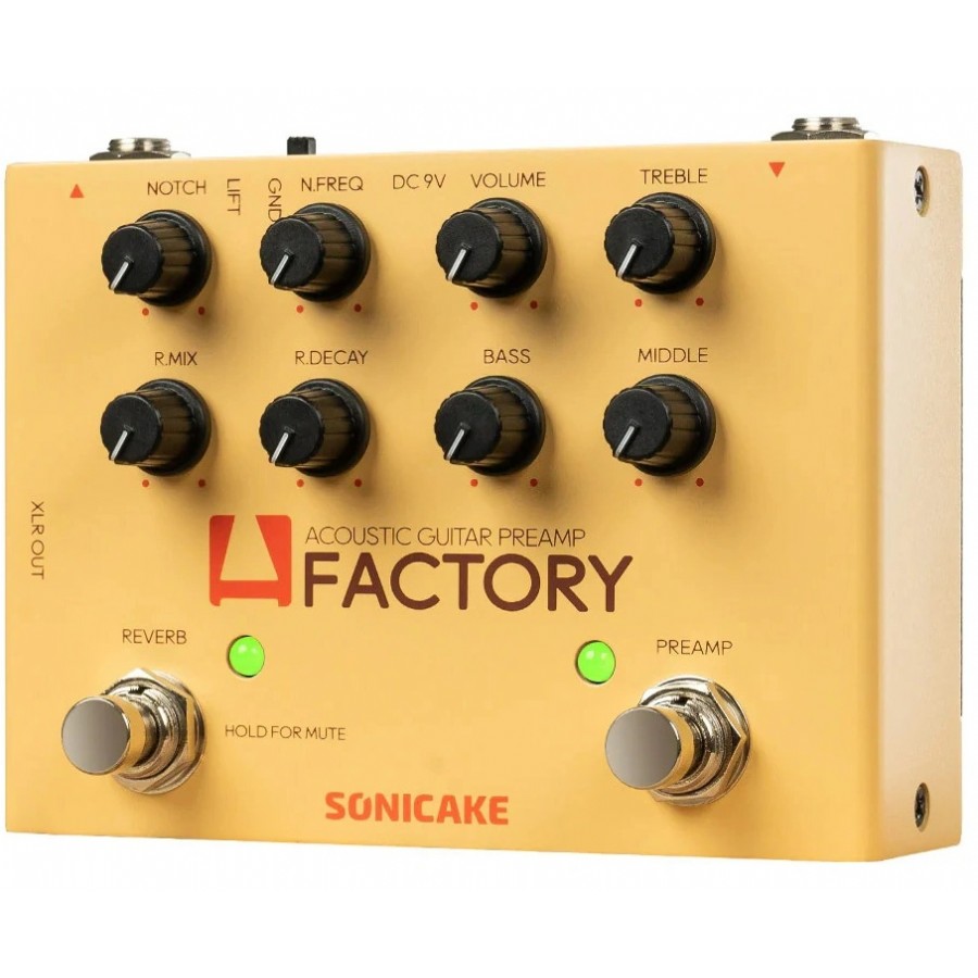 Sonicake A Factory DuaLane Acoustic Preamp Pedalı