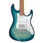 Ibanez AZ22S1F TXB - Transparent Turquoise Burst Elektro Gitar