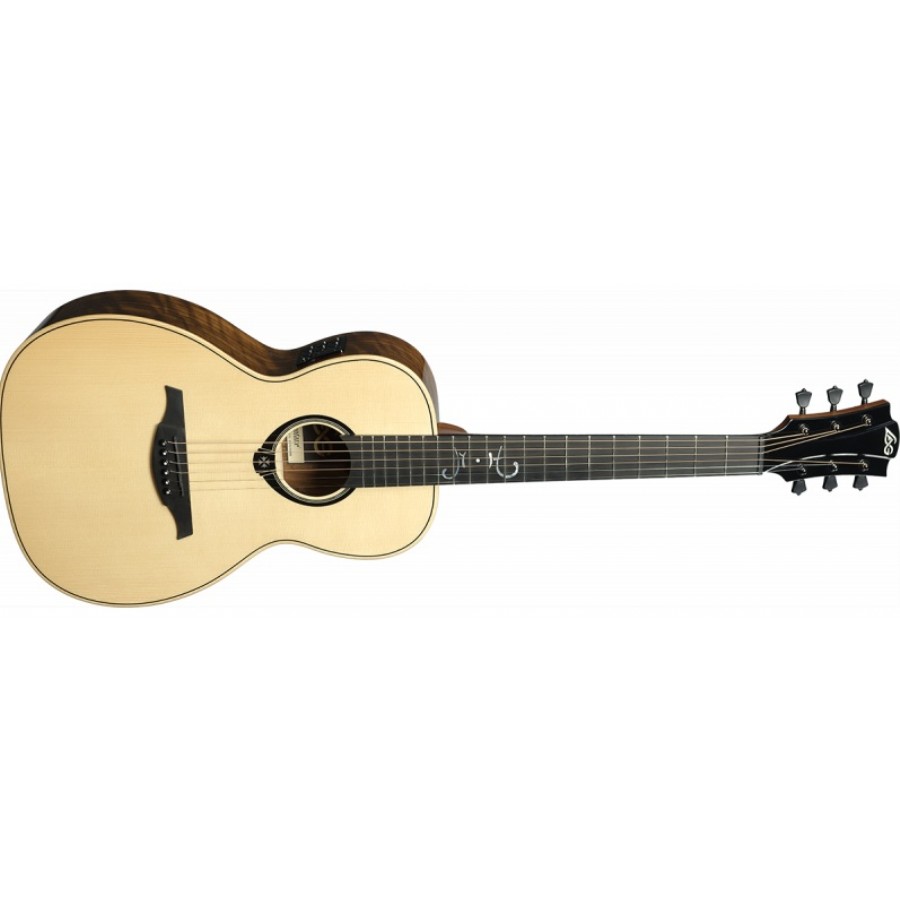 LAG GLA T318-MH-PE  Michel Haumont Signature Elektro Akustik Gitar