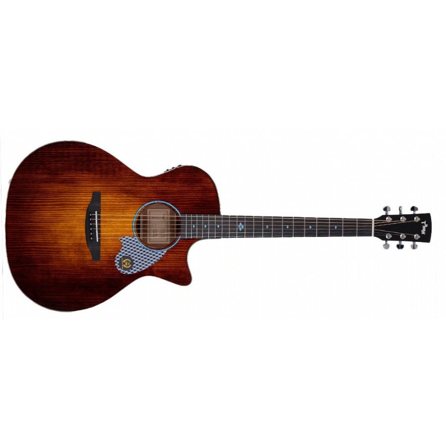 Tyma TG-5CE BRS - Brown Sunburst Elektro Akustik Gitar
